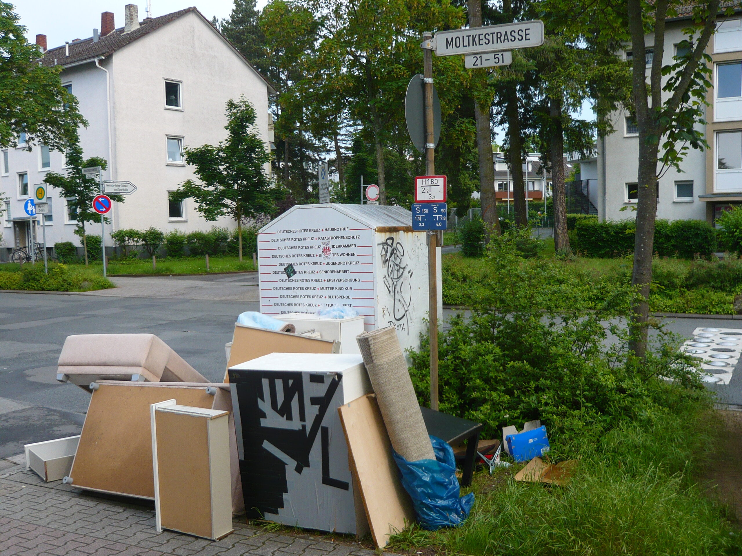 Du betrachtest gerade Quartier: Wird die Postsiedlung zum Müll-Hotspot?